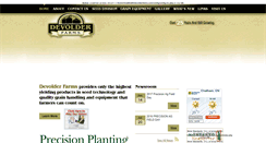 Desktop Screenshot of devolderfarms.com